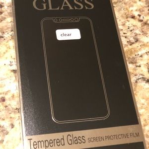Clear iPhone X screen protector